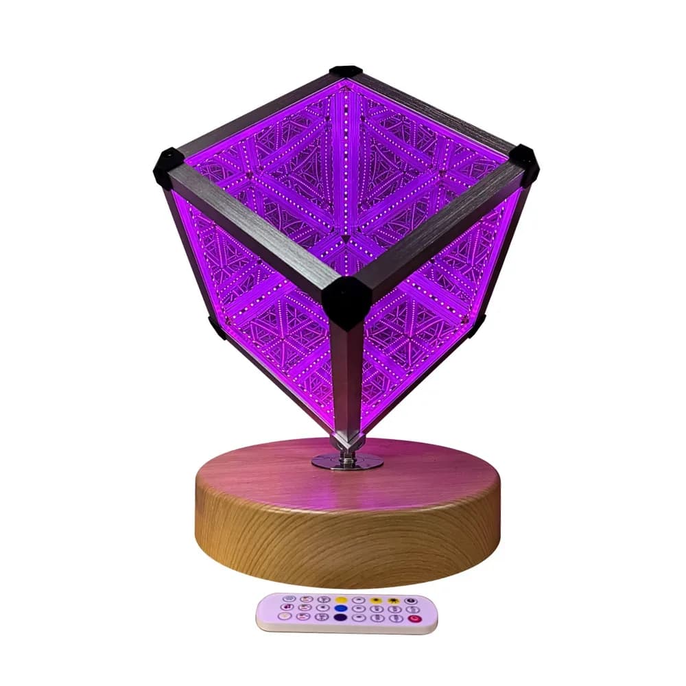 CUB LED INFINIT 25CM — miniatură