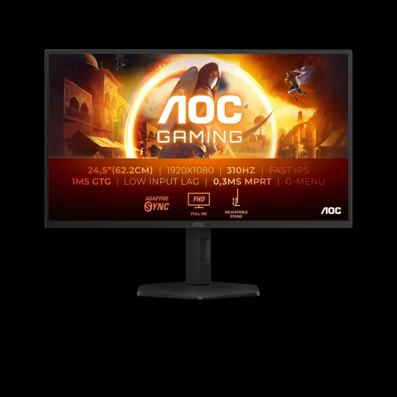 Monitor Gaming AOC 25G4SXU, 24.5", 1920 x 1080 pixeli, Black, Grey