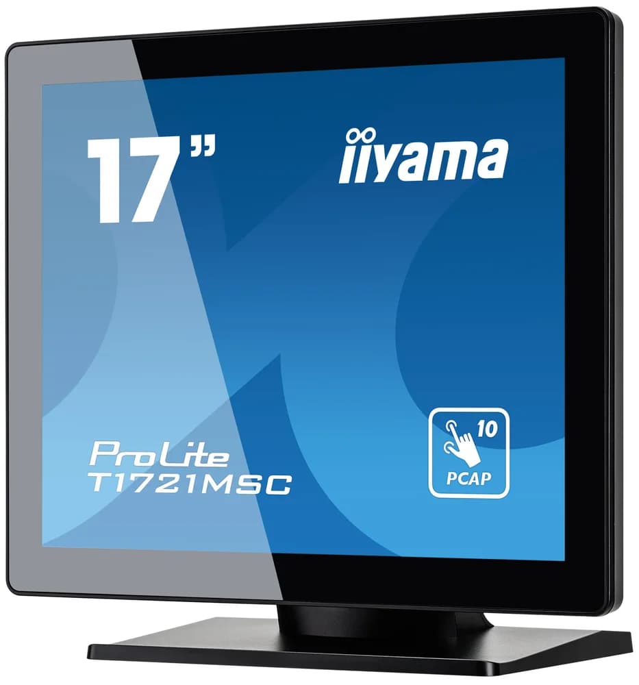 Monitor LED Touchscreen Iiyama ProLite T1721MSC-B2, 17inch, 1280x1024, 5ms, Black "T1721MSC-B2" — miniatură