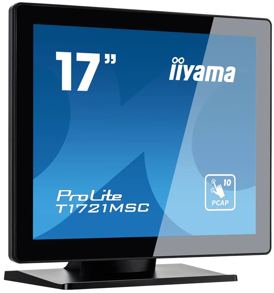 Monitor LED Touchscreen Iiyama ProLite T1721MSC-B2, 17inch, 1280x1024, 5ms, Black "T1721MSC-B2" — miniatură