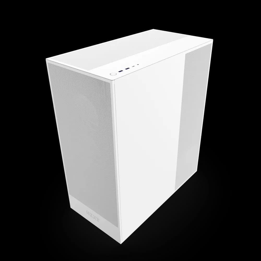 Carcasa NZXT H7 Flow RGB (2024), Mid-Tower, ATX, Alb "CM-H72FW-R1" — miniatură