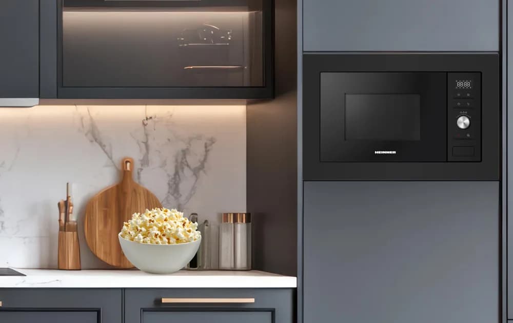 CUPTOR CU MICROUNDE HEINNER HMW-MDBI28GDBK — miniatură