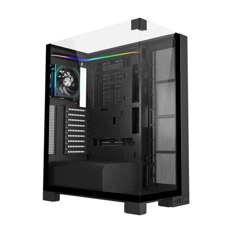 Carcasa FSP U691-BP, RGB, Ultra Tower, Black