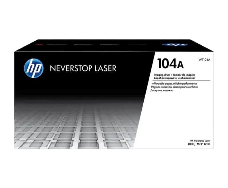 Drum Unit Original HP Black, nr.104A, pentru NeverStop LaserJet 1000|1200, 20K, "W1104A"