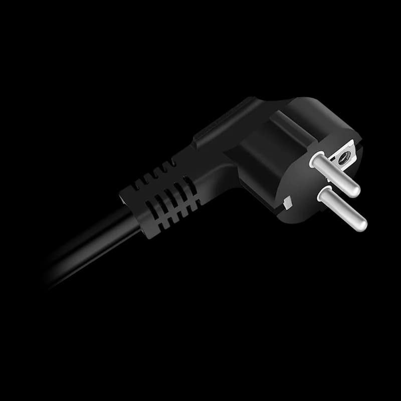 PRELUNGITOR LOGILINK, Schuko x 5, cablu 3G 1.5mm2, 230 V/16 A, 50 Hz, max. 3500 W, LCD consum, butoane: Power, Q, CO2, Reset, 1.4m, negru-argintiu, "LPS286" — miniatură