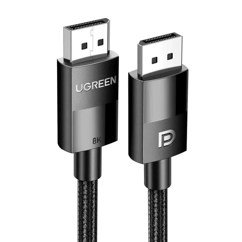 CABLU video Ugreen, "DP114" DP (T) la DP (T) 8K la 60Hz, lungime 3m, negru "80393" - 6957303883936