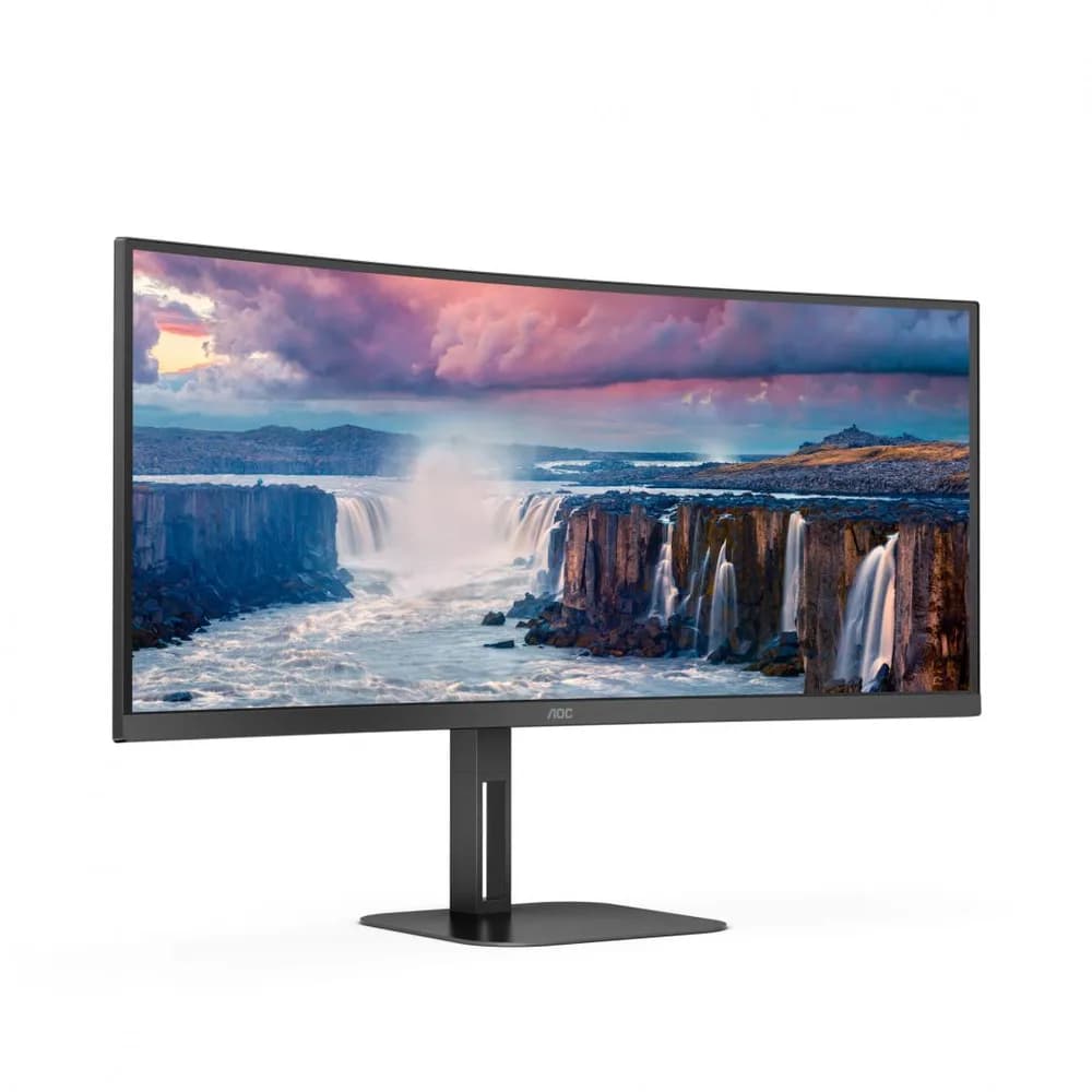 Monitor Gaming AOC CU34V5C/BK, 34", 3440 x 1440 pixeli, Black — miniatură