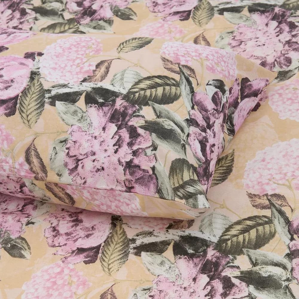 Set de pat king size bumbac,92 gsm,Peony — miniatură