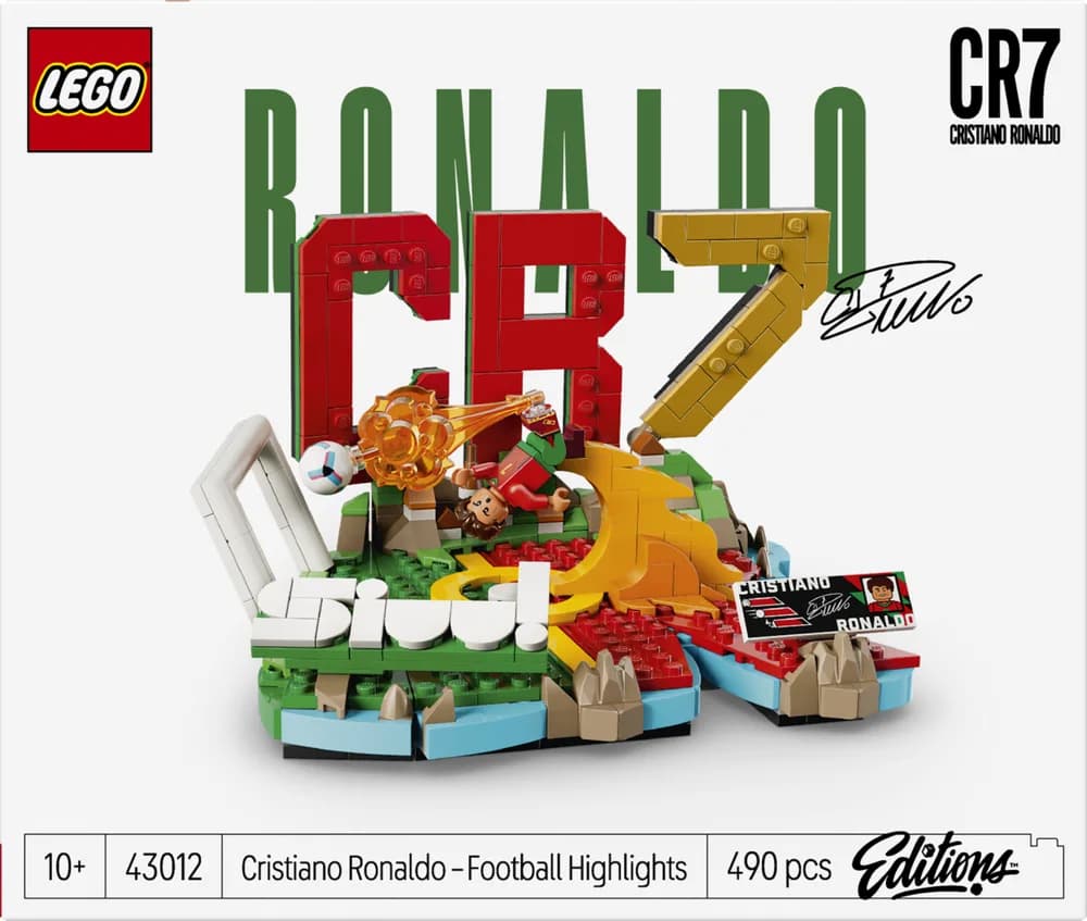 CRISTIANO RONALDO MOMENTE IMPORTANTE DIN FOTBAL LEGO43012 — miniatură