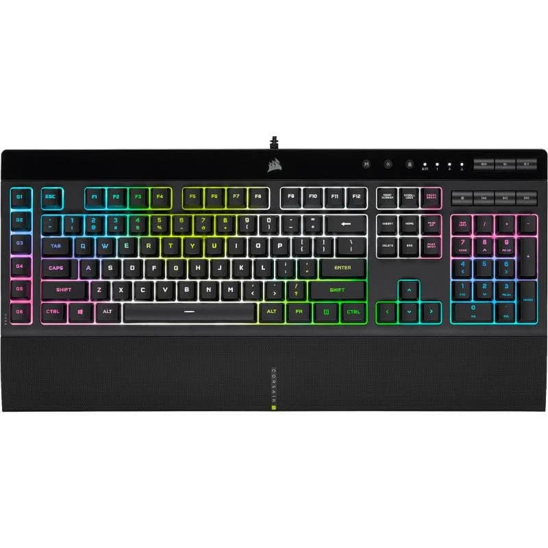 Tastatura Gaming CORSAIR K55 RGB PRO, RGB, USB, Negru