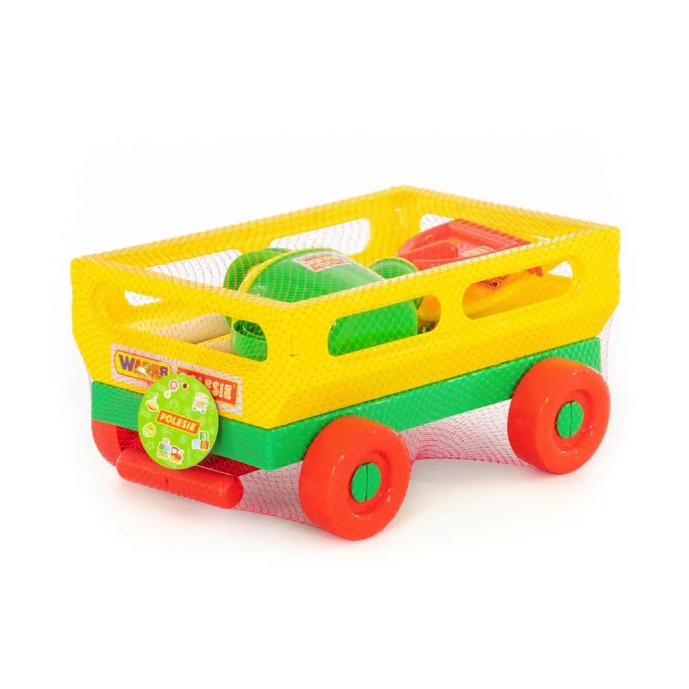 Carucior+lopata, grebla si stropitoare, 43x29x21 cm, Wader — miniatură