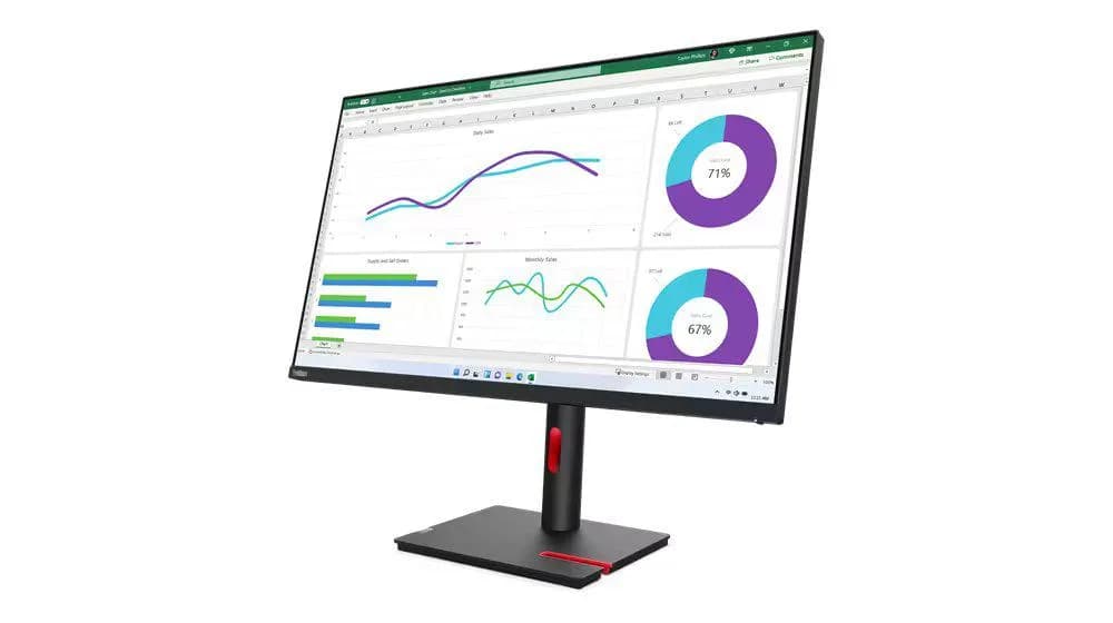 Monitor Commercial Lenovo ThinkVision T32h-30, 31.5", 2560 x 1440 pixeli, Black — miniatură