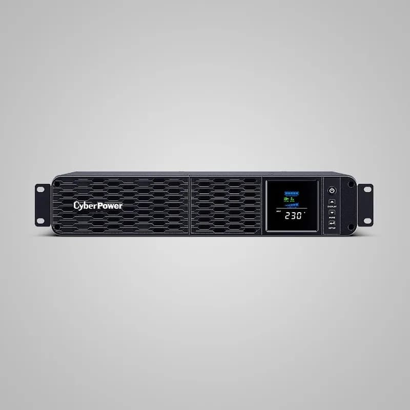 UPS CYBER POWER Line Int. cu Sinusoida Pura,rack 2U,1200VA/ 720W AVR,8xIEC,LCD,2x 12V/7Ah,Backup 2-9min,incarc.8h,USB,RS232,RJ45,slot SNMP,GreenP,seria CP "CP1200EIPFCRM2U"