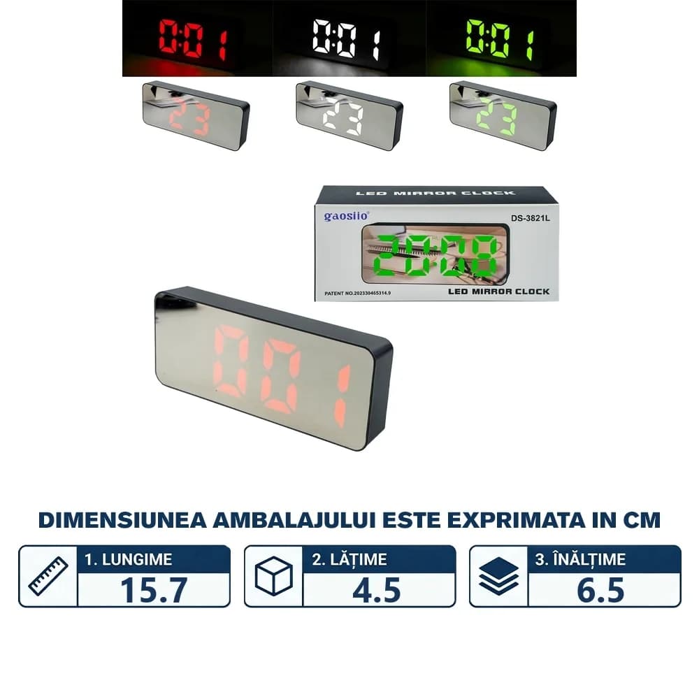 Ceas electronic de masa — miniatură