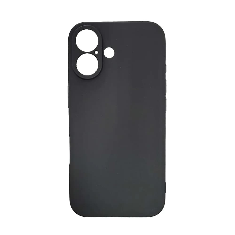 Husa Iphone 16 Spacer, grosime 1.5mm, material flexibil TPU, negru "SPPC-AP-IP16-TPU" — miniatură