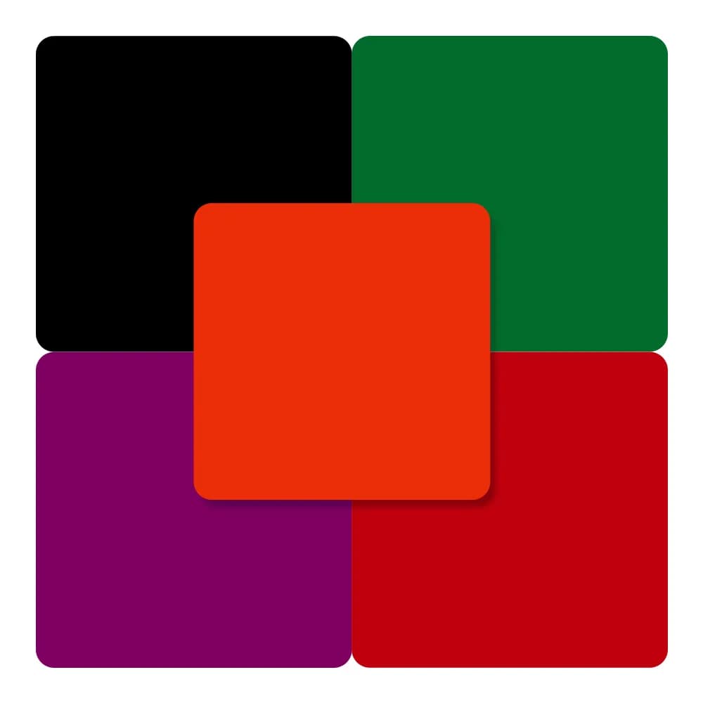 Material pentru gravare laser Creality Falcon Series Opaque Glossy Colorful Acrylic Sheets 200 x 200 x 3 mm – 10 buc