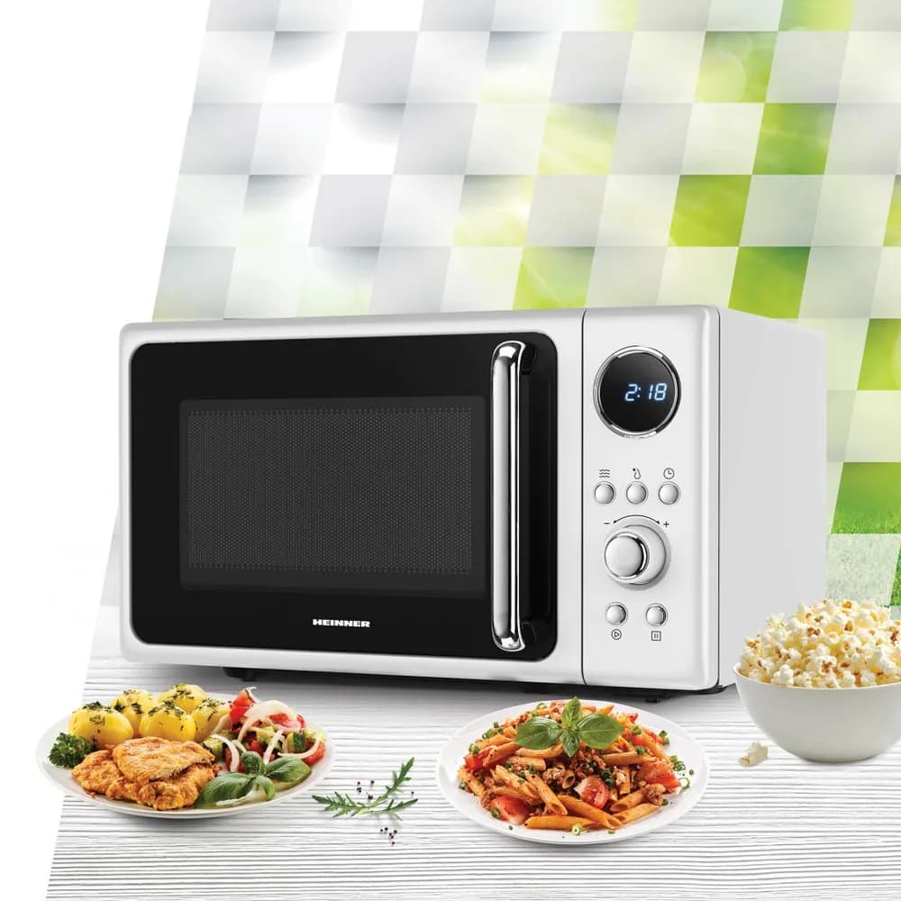 CUPTOR CU MICROUNDE HEINNER HMW-MD20DRWH — miniatură