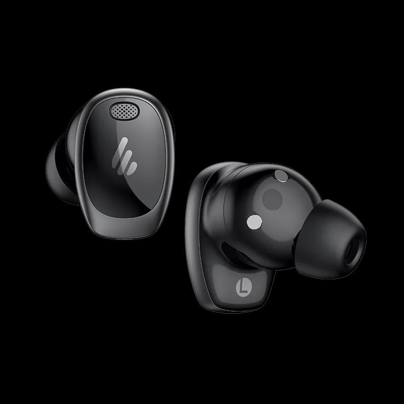 CASTI Edifier, wireless, intraauriculare - butoni, pt smartphone, microfon pe casca, conectare prin Bluetooth 5.4, negru, USB-C, ANC, IP55, "NEODOTS-BK", (include TV 0.15 lei) — miniatură