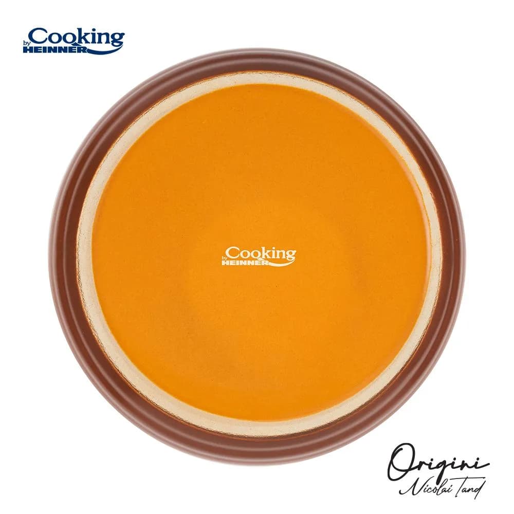 OALA CERAMICA CU CAPAC, 17x18 CM, 4.5 L, NICOLAI TAND, ORIGINI, COOKING BY HEINNER — miniatură