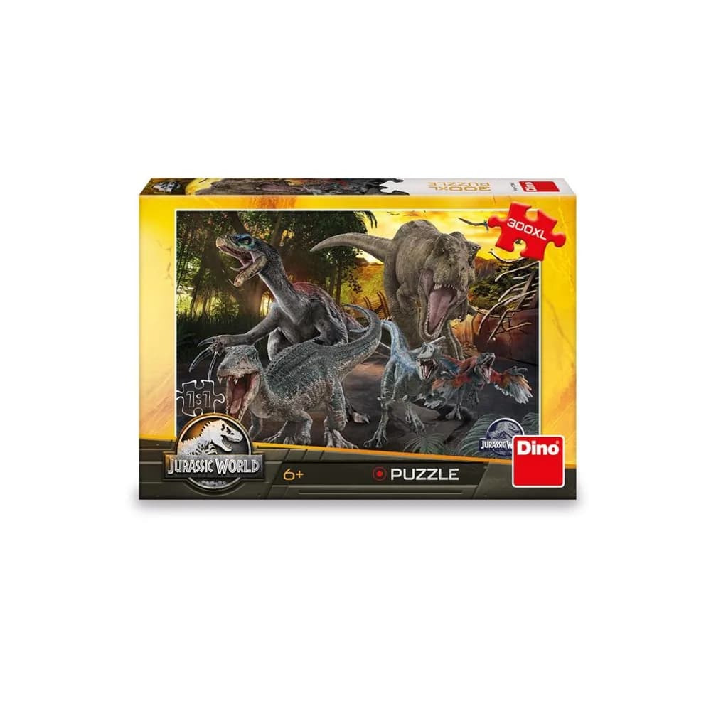 Puzzle 300 piese, Jurasic World - DINO TOYS — miniatură