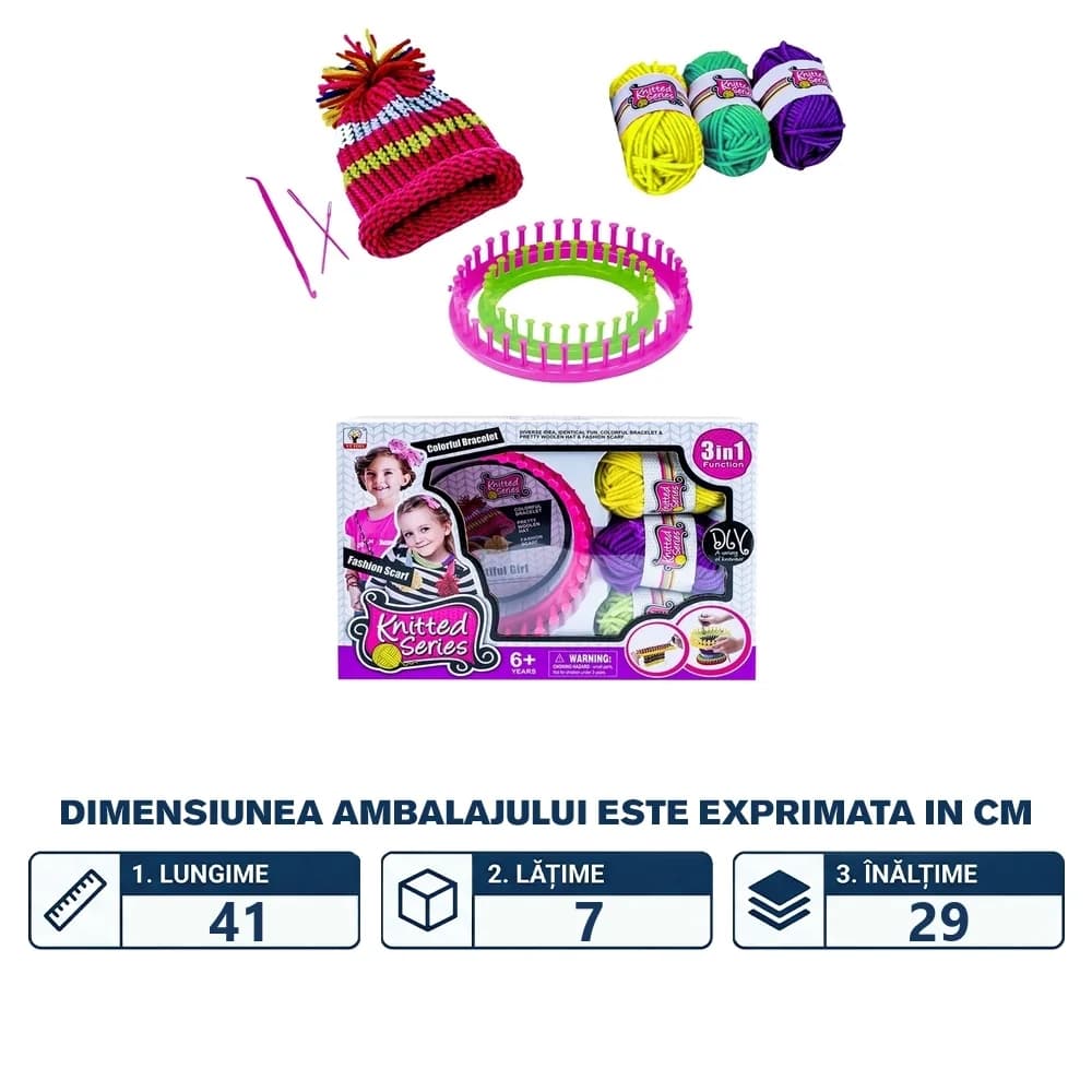 Set pentru tricotat si crosetat — miniatură