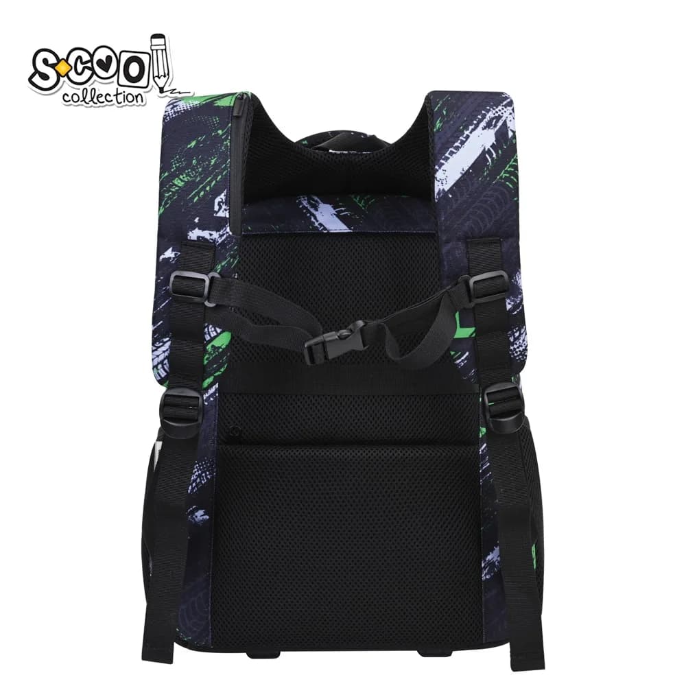 Ghiozdan ergonomic, 40x29x14 cm, UNSTOPPABLE - S-COOL — miniatură