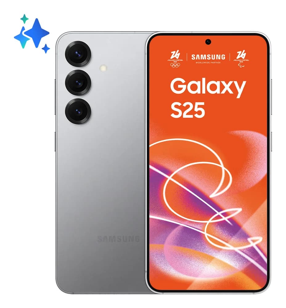Smartphone Galaxy S25 128GB 12GB RAM 5G Dual SIM Silver Shadow "SM-S931BZSDEUE"