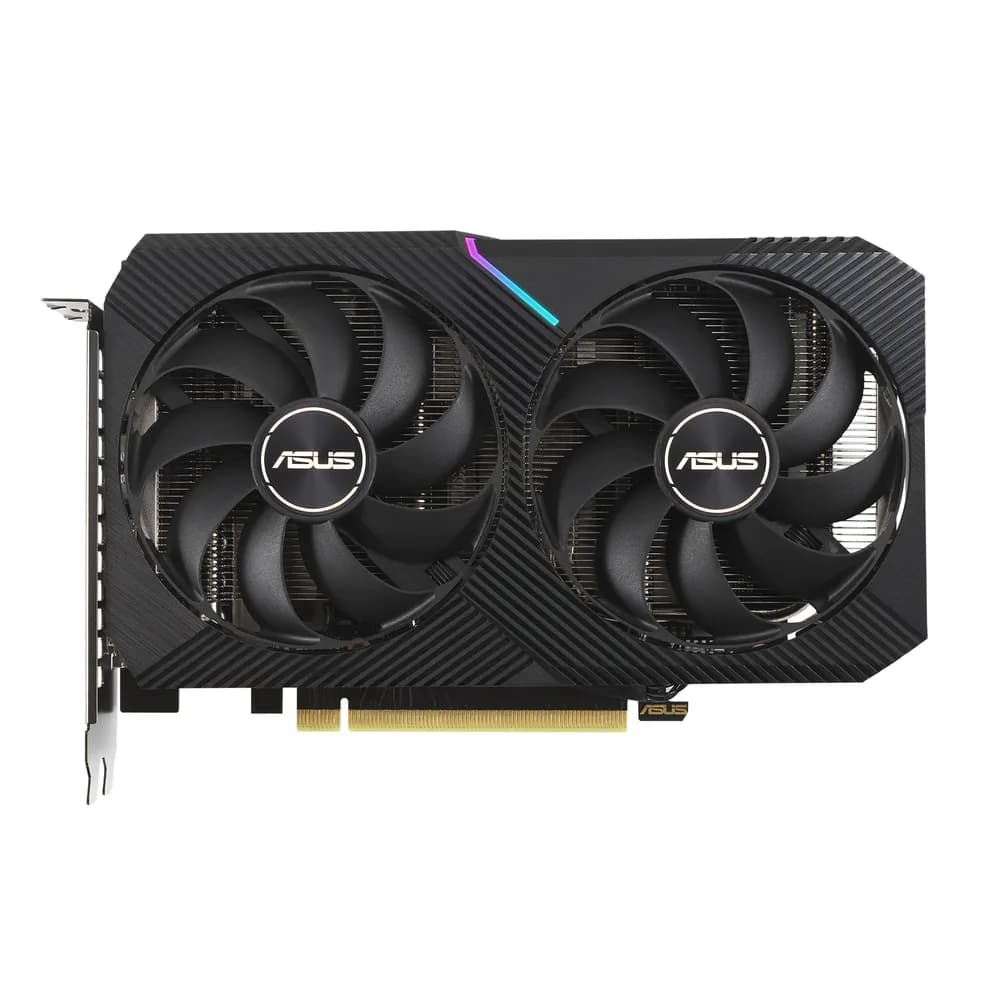 PLACA VIDEO ASUS " GeForce RTXTM 3060 V2", 12 GB GDDR6 192 biti, PCI Express 4.0 x 16, HDMI DisplayPort x 3 HDCP, sistem racire aer, "DUAL-RTX3060-O12G-V2"
