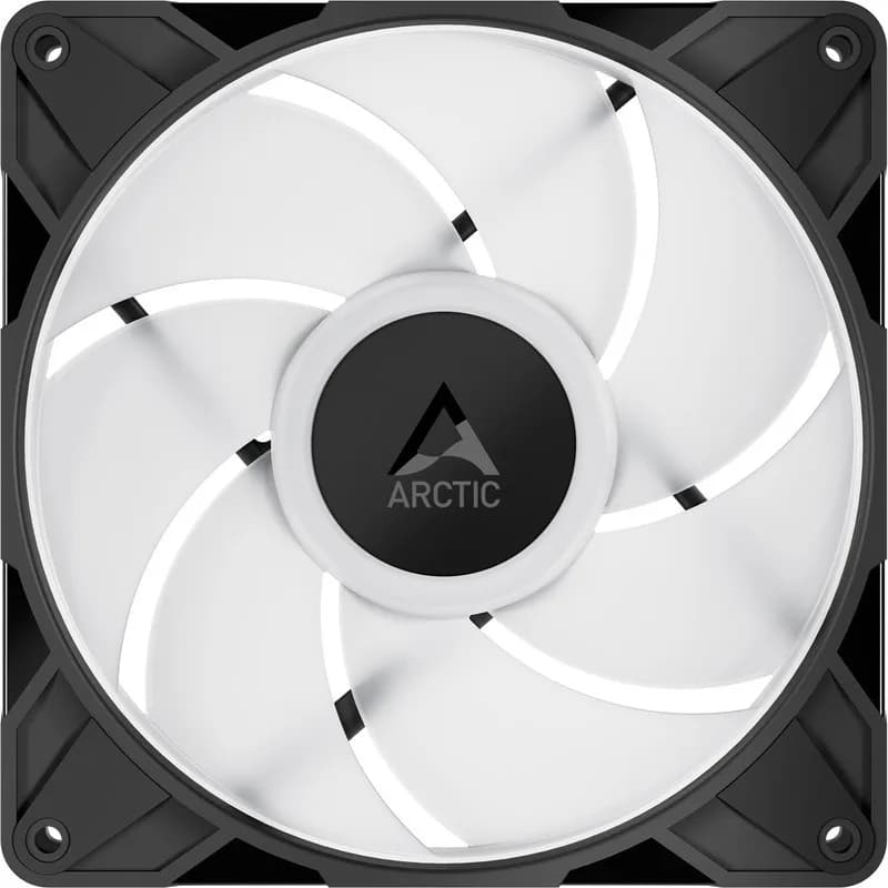 Ventilator Arctic "P14 Pro A-RGB", 140mm, 600 - 3000 RPM, FDB, 110 cfm, 4-Pin Fan Plug + 4-Pin Socket, lungime cablu 400 mm + 80 mm Daisy-Chain, negru, "ACFAN00315A" - 4895265000393 — miniatură