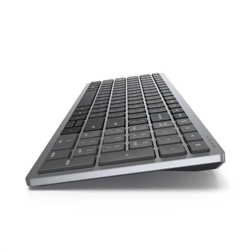 TASTATURA si Mouse DELL, "KM7120W", wireless, butoane programabile taste format standard (104-108 taste), mouse gri, 7/1 butoane, 101, "580-AIWM" — miniatură
