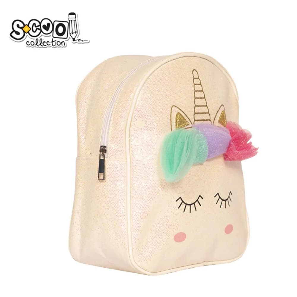 Ghiozdan gradinita Glitter, 20x26x10 cm, UNICORN - S-COOL — miniatură