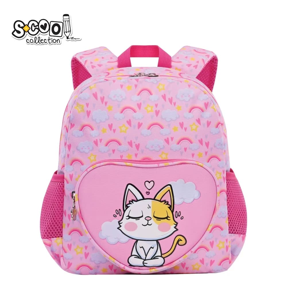 Ghiozdan gradinita, 30x24x9 cm, KITTY - S-COOL