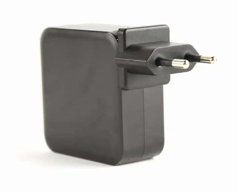 ALIMENTATOR Notebook Universal AC-DC, GEMBIRD, 60W - tensiuni 5V-20V DC la 4.5 A max, 1x USB-A + 1x USB Type-C, conectori M4/M5/M6/M7/M8/M12/M19/M20/M21/M28, cablu 1.5m, negru, "NPA-PD60-01"