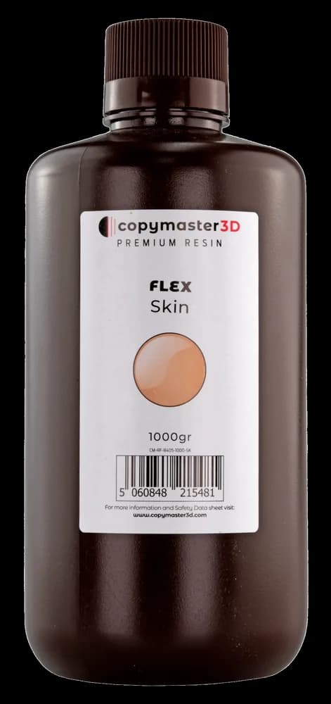 Rășină 3D Copymaster3D Flex UV – 1 kg – Skin