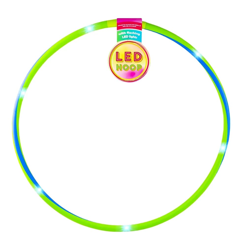 Cerc Hula Hoop, cu led, 60-72 cm, 36 buc/set — miniatură