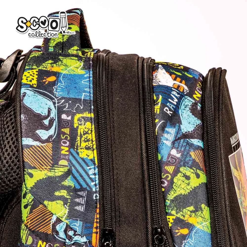 Ghiozdan anatomic RAWR, 38x39x19.5 cm - S-COOL — miniatură