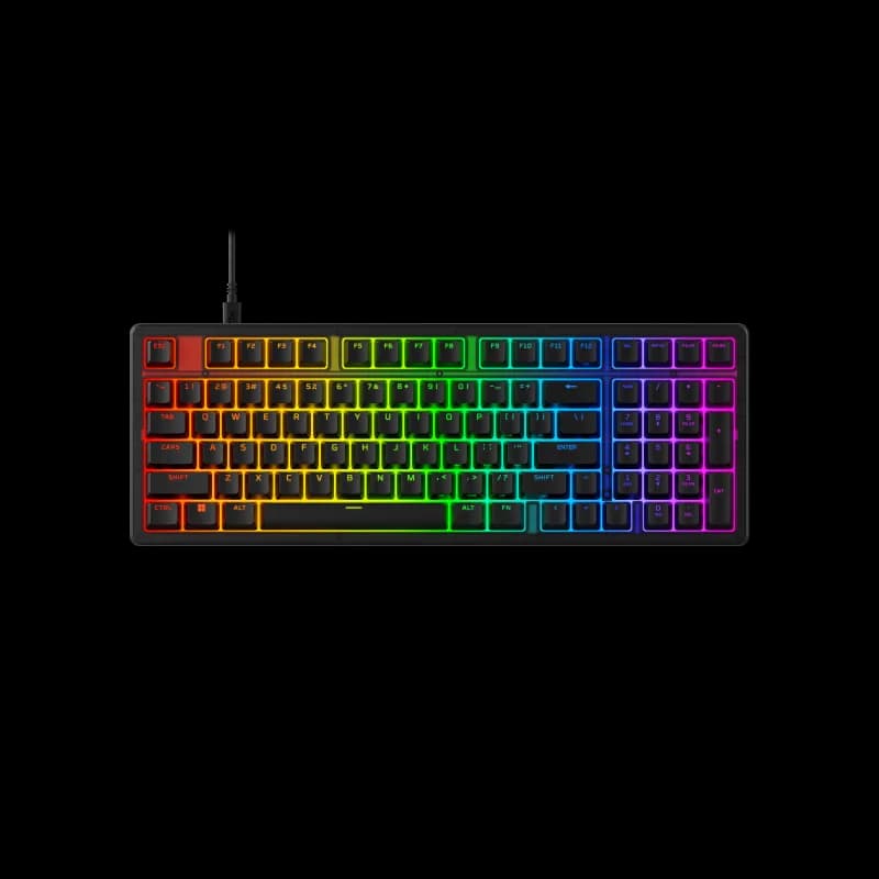 Tastatura Mecanica Gaming HyperX Origins 2 1800, RGB, USB, Negru