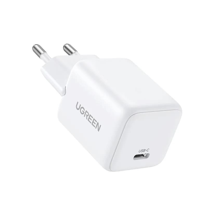 INCARCATOR retea Ugreen GaN "X512" Quick Charge 20W, 1 x USB Type-C, alb "55554" — miniatură