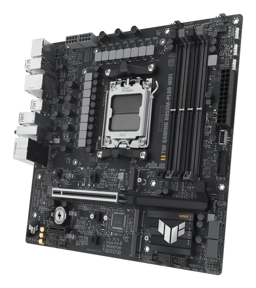 Placa de baza ASUS TUF GAMING B850M-PLUS WIFI AMD B850 Socket AM5 micro ATX "90MB1IY0-M0EAY0" — miniatură