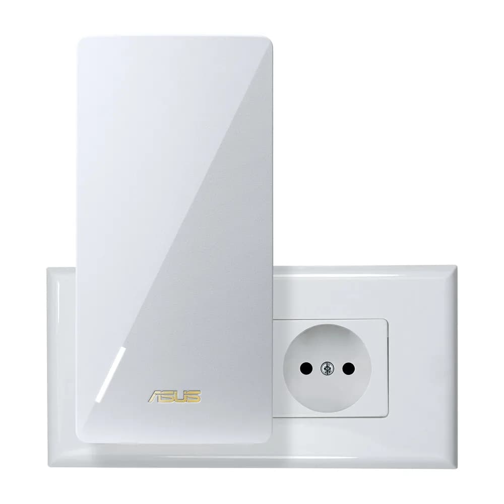 RANGE EXTENDER ASUS wireless BE3600 Dual-Band WiFi 7, 3600 Mbps, 1 port Gigabit, antena interna x 2, 2.4 - 5 GHz, "RP-BE58" — miniatură