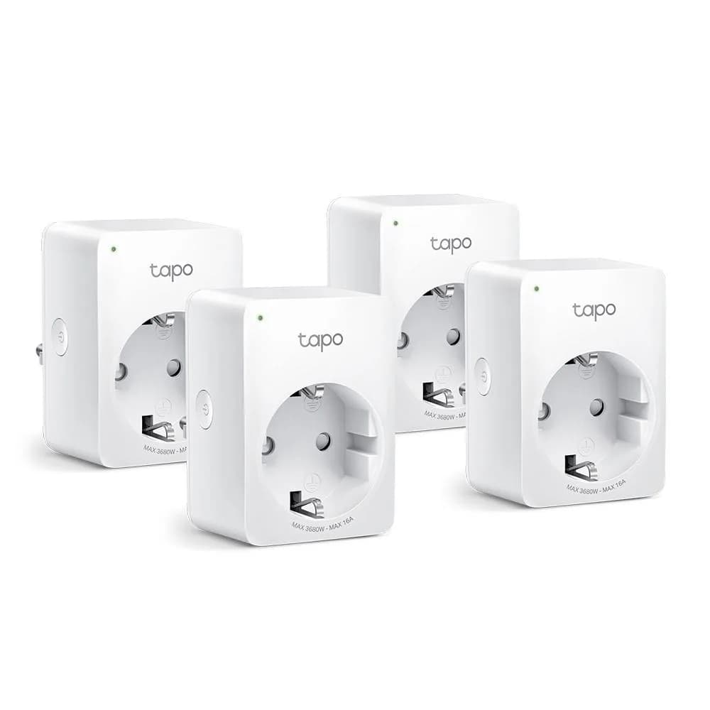 TP-Link MINI SMART WI-FI SOCKET TAPO P110(4-PACK), Protocol: IEEE 802.11b/g/n, Bluetooth 4.2 (doar pentru onboarding), 2.4 GHz, Cerințe de sistem: Android 4.4 sau o versiune mai recentă, iOS 9.0 sau o versiune mai recentă, Cerinte de alimentare: AC 220-240 V~50/60 Hz 10 A.