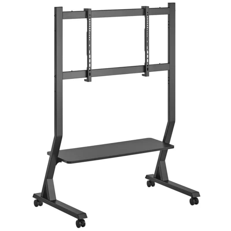 Stand TV mobil pe roti, universal, raft inlcus, 45 - 90 inch, Techly "ICA-TR325"
