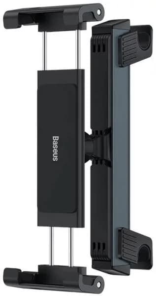 SUPORT AUTO Baseus pt. SmartPhone, fixare pe tetiera, ofera posibilitatea reglarii unghiului de vizionare pe verticala si orizontala (360 de grade), negru "SUTQ000001" - 6932172620493