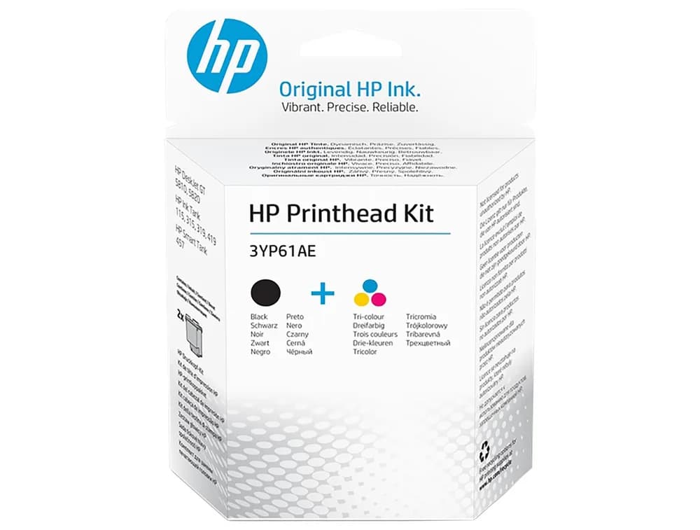 Cap Printare Original HP Black/Color, H50A/H51A, pentru GT 5810|5820|InkTank 115|315|319|410|415|419, "3YP61AE"