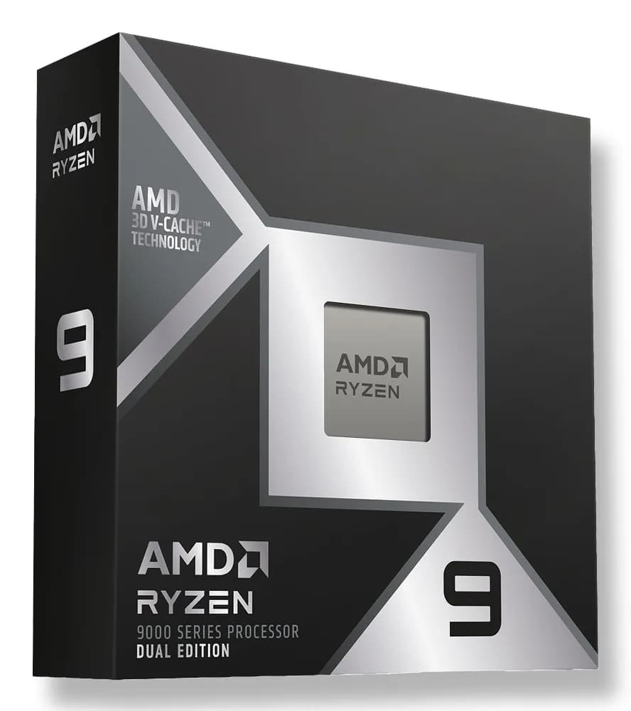 AMD CPU Desktop Ryzen 9 16C/32T 9950X3D2 (5.6GHz,208MB,200W,AM5) box, with Radeon Graphics "100-100001978WOF" — miniatură