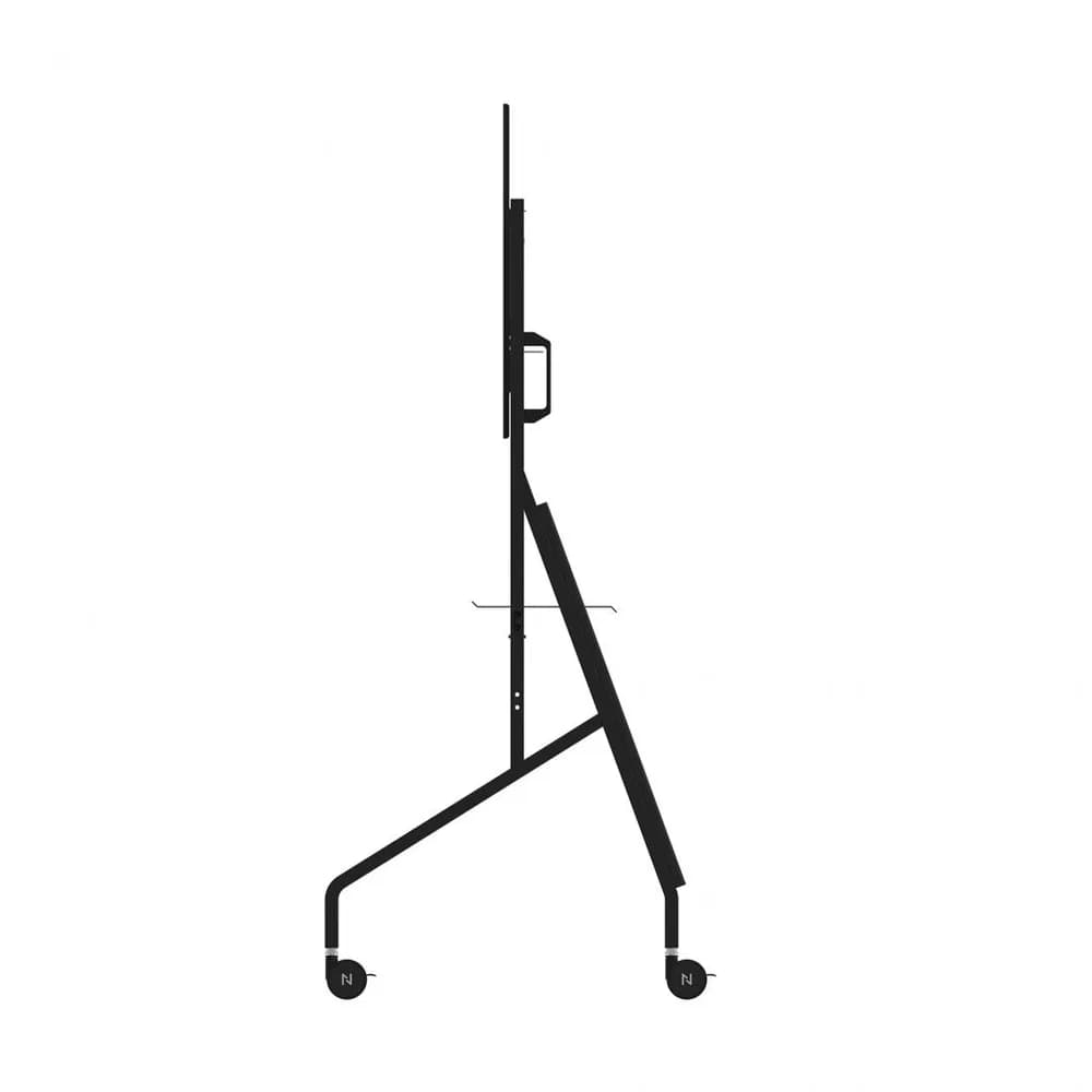 Stand mobil de podea Neomounts 55"-86" 76kg VESA 100x100 - 900x600 negru — miniatură
