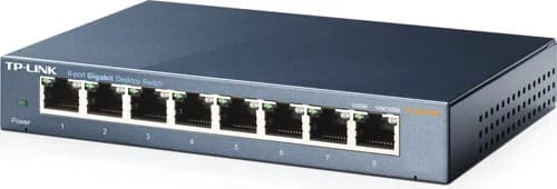 SWITCH TP-LINK 8 porturi Gigabit. carcasa metalica "TL-SG108" — miniatură
