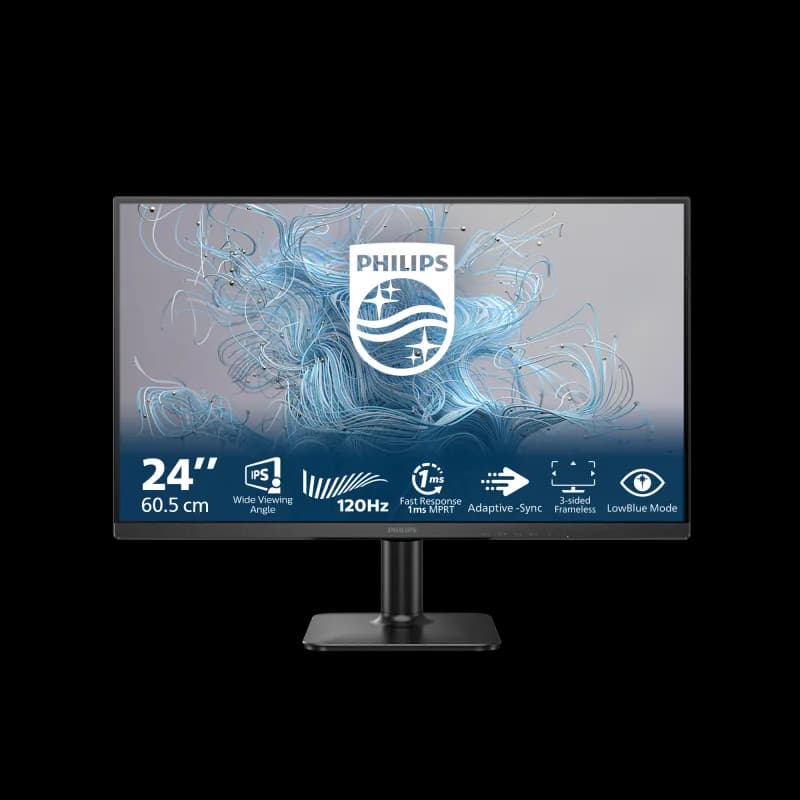 Monitor Consumer Philips 24E2N1110/00, 23.8", 1920 x 1080 pixeli, Black