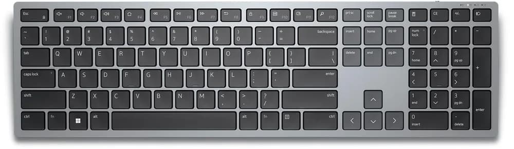 Tastatura DELL KB700, Wireless, Gri — miniatură