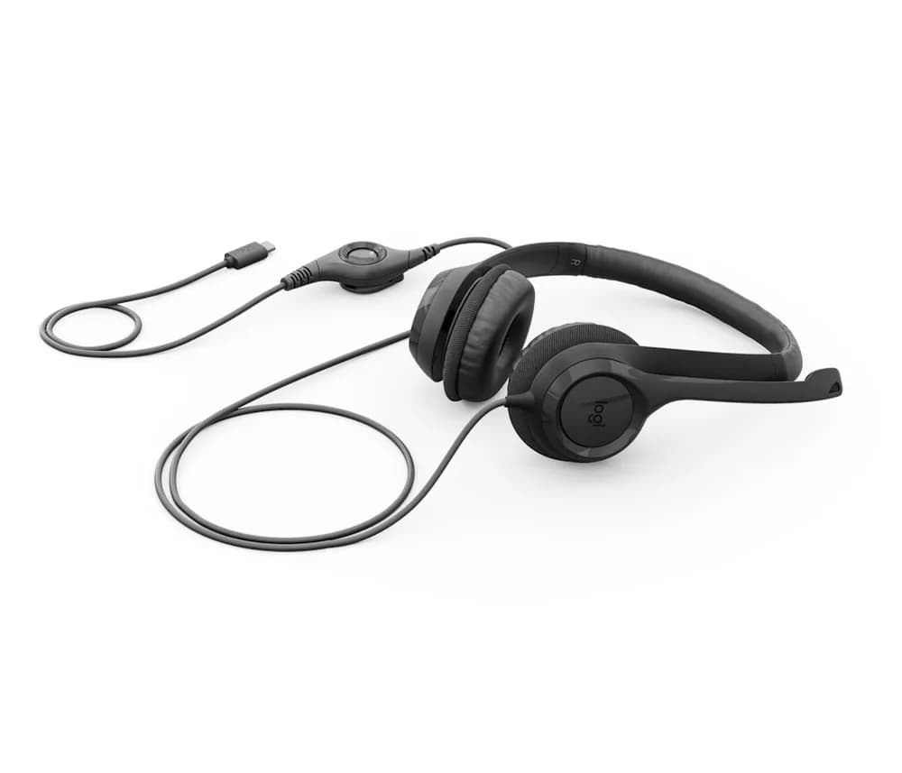 Casti H390 USB-C Black "981-001576" — miniatură